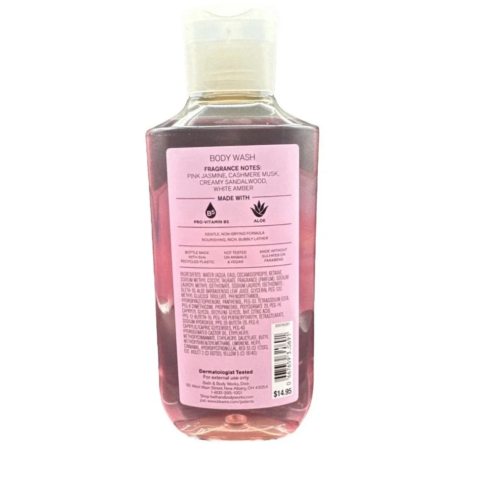 ALL NEW Pink Cashmere Body Wash Gel 10‎ oz Bath & Body Works